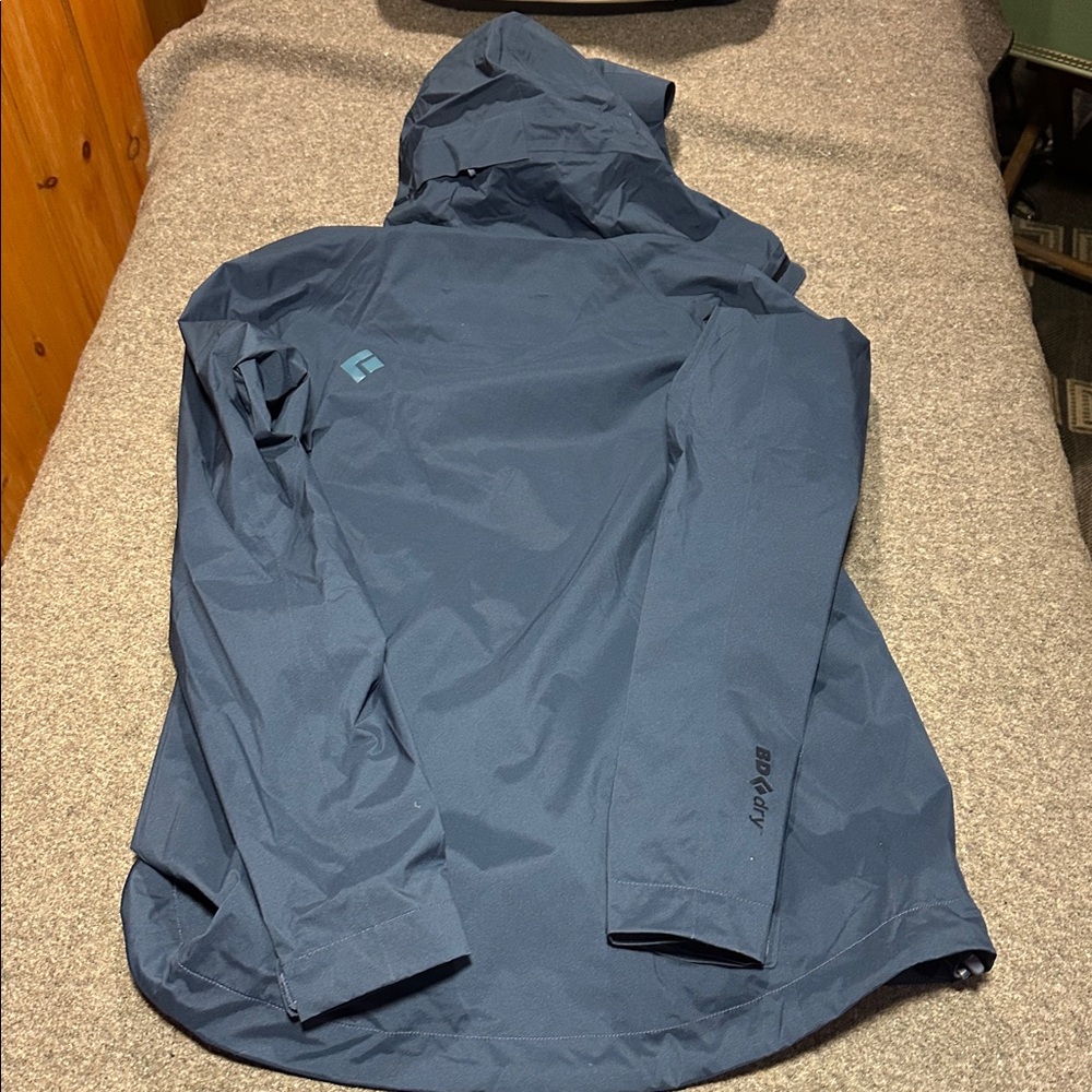 Black Diamond Pullover Packable Rain Shell - image 4